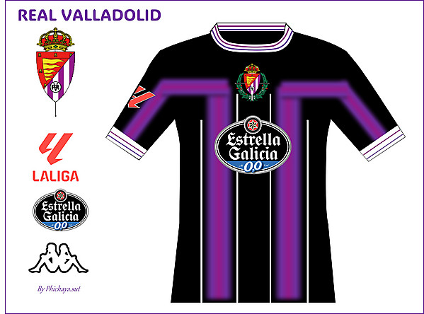 Real Valladolid Away kit