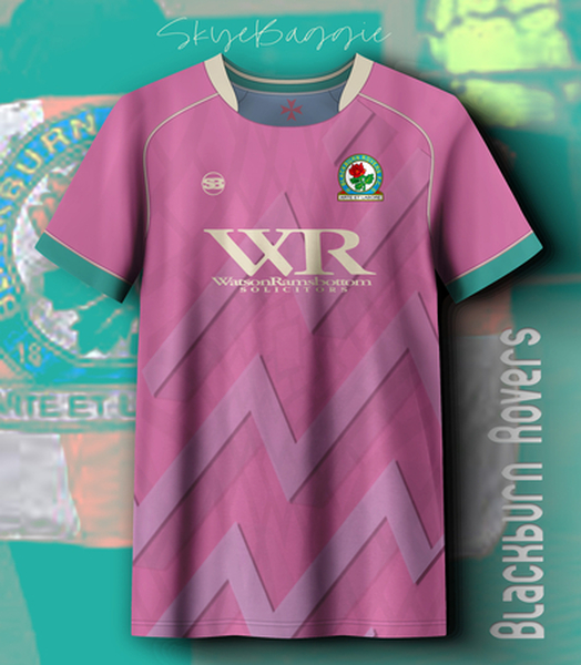Blackburn Rovers away concept