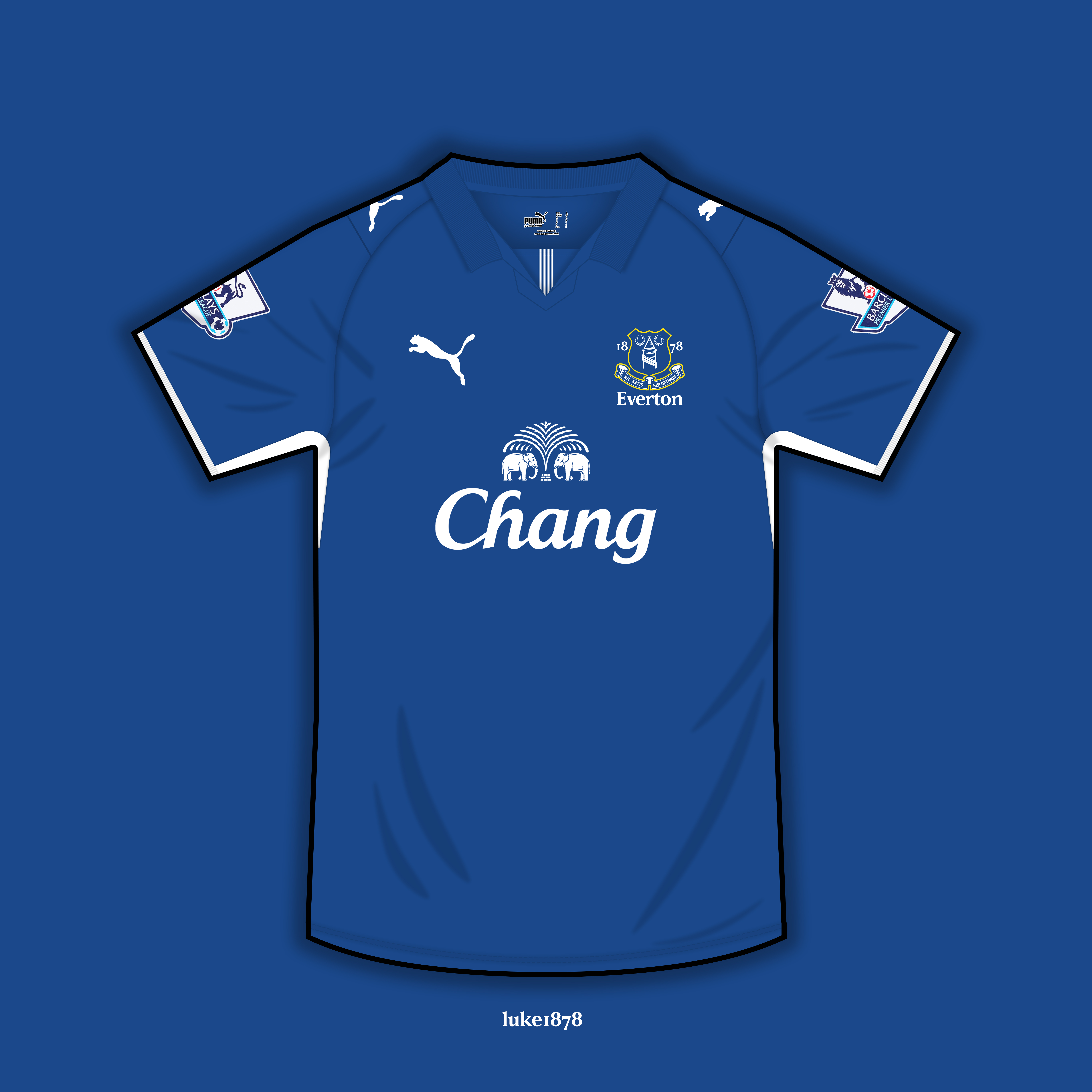 Everton 08-09 Puma home concept