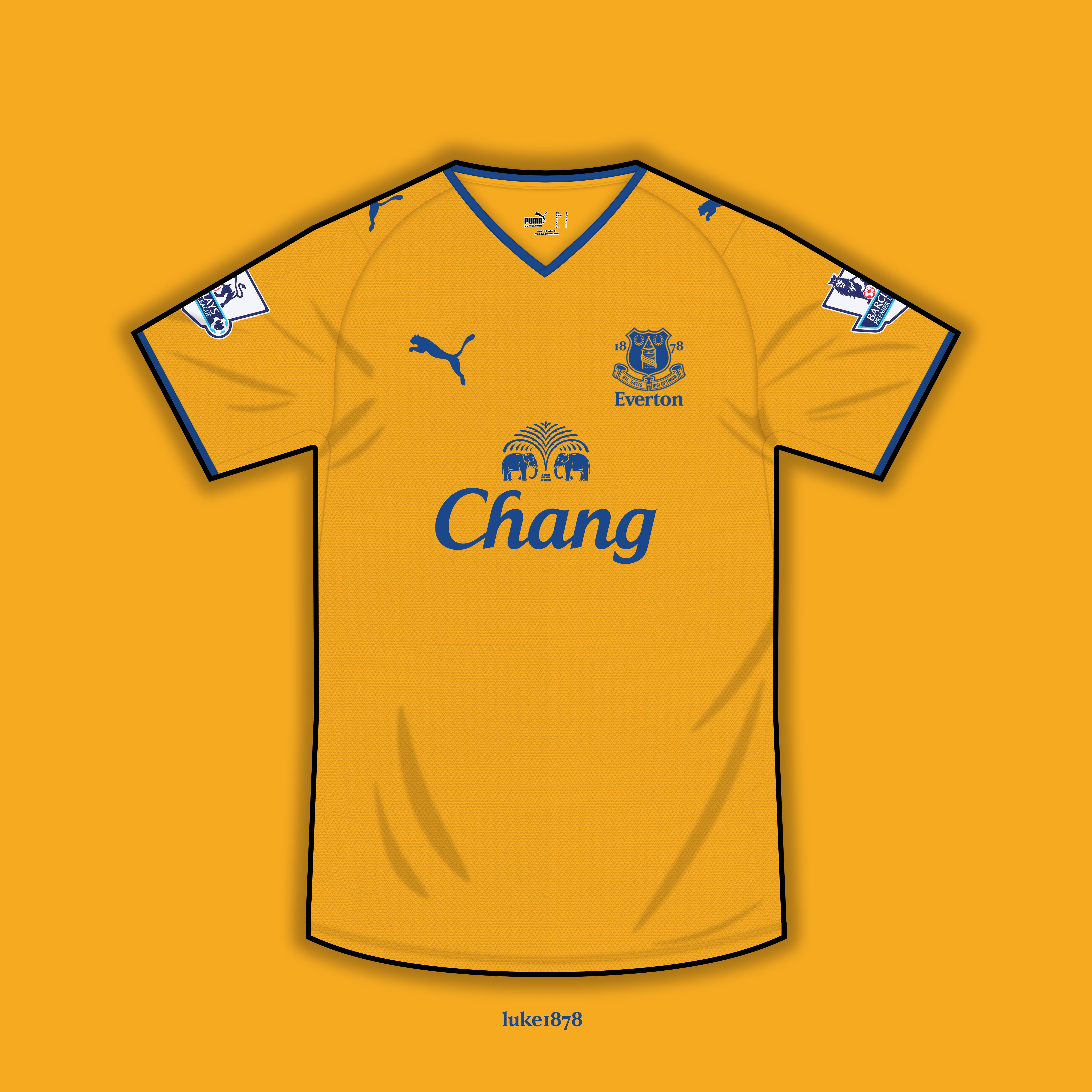 Everton 08-09 Puma away concept