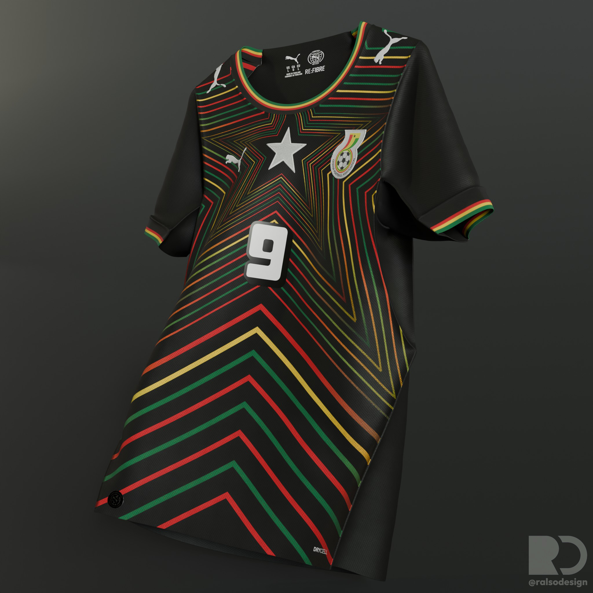 Ghana // Away Kit Concept