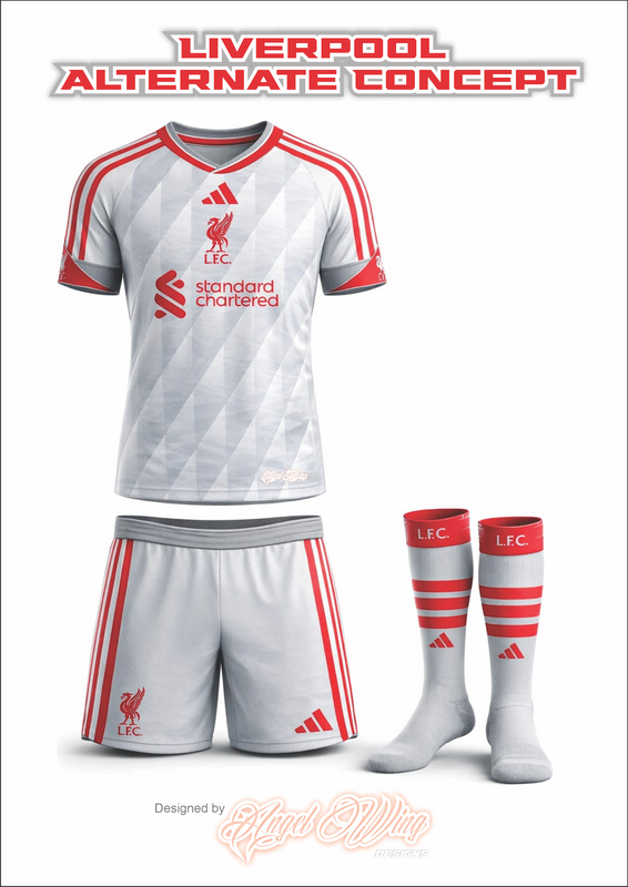 Liverpool Grey Alternate Kit Concept