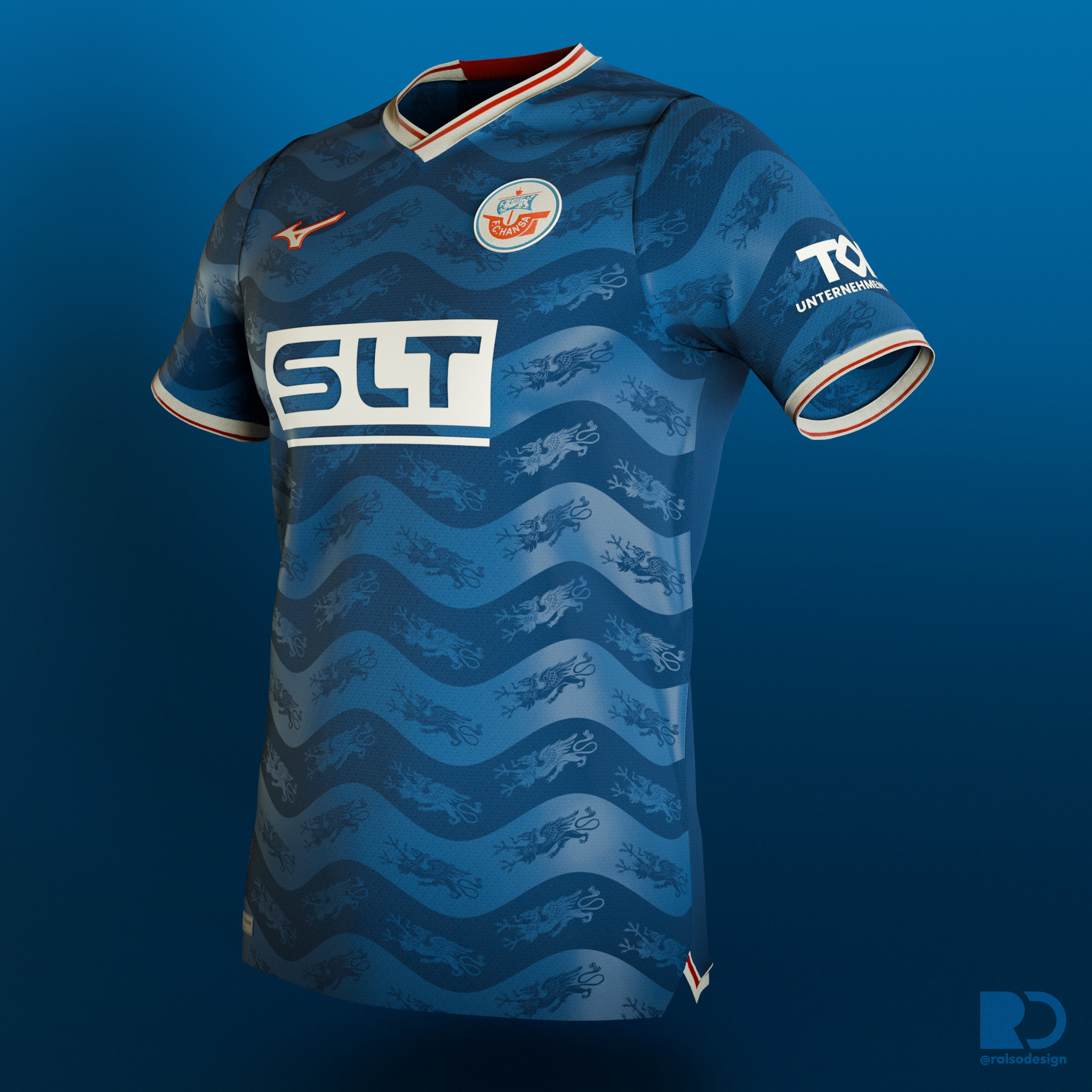 FC Hansa Rostock // Home Shirt Concept
