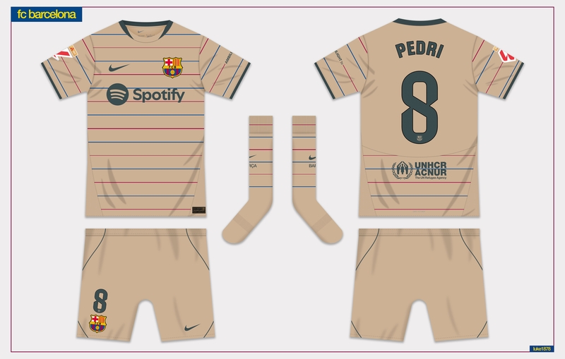 Barcelona away concept