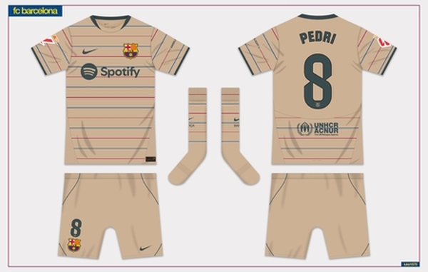 Barcelona away concept