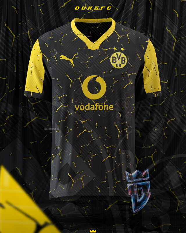 Borussia Dortmund Away Kit Concept