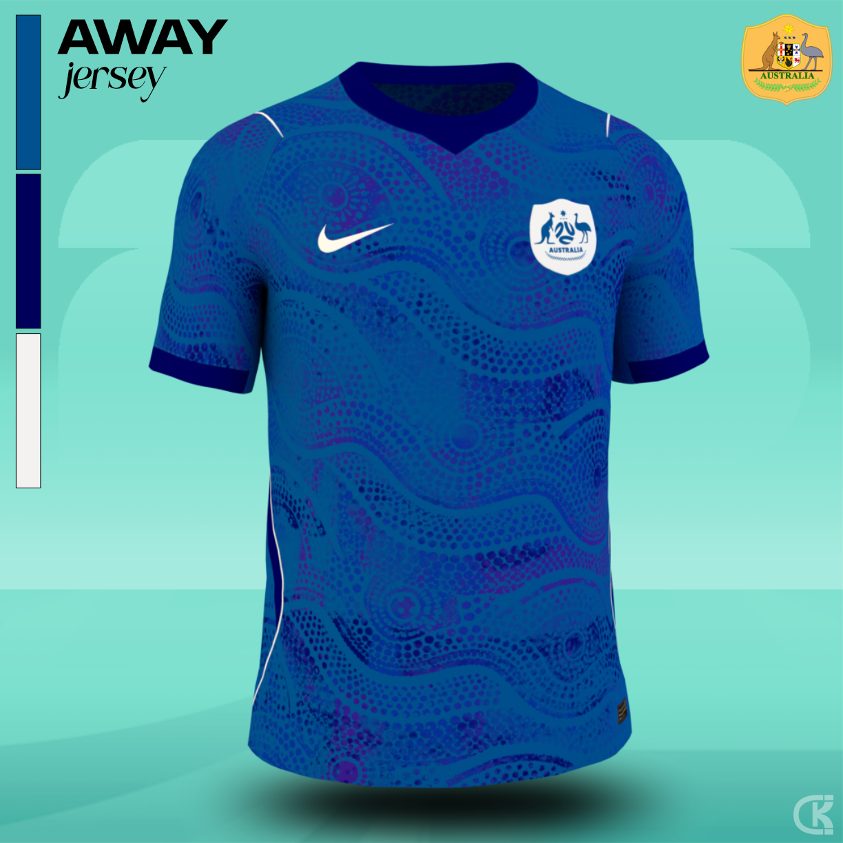 Australia Away Concept