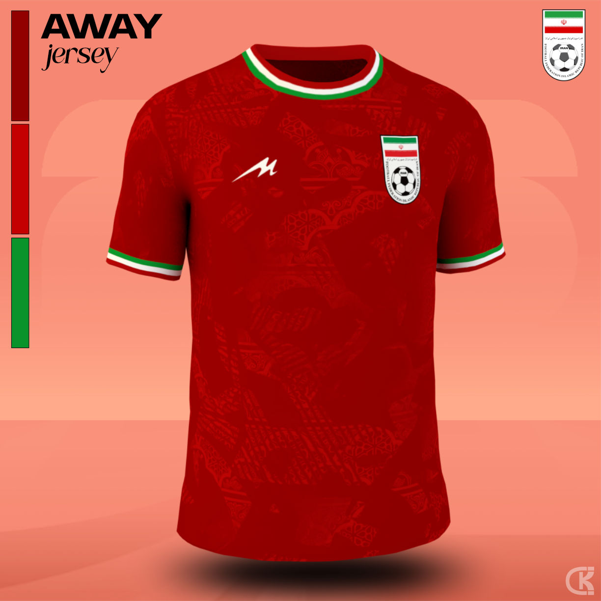 Iran Away Concept