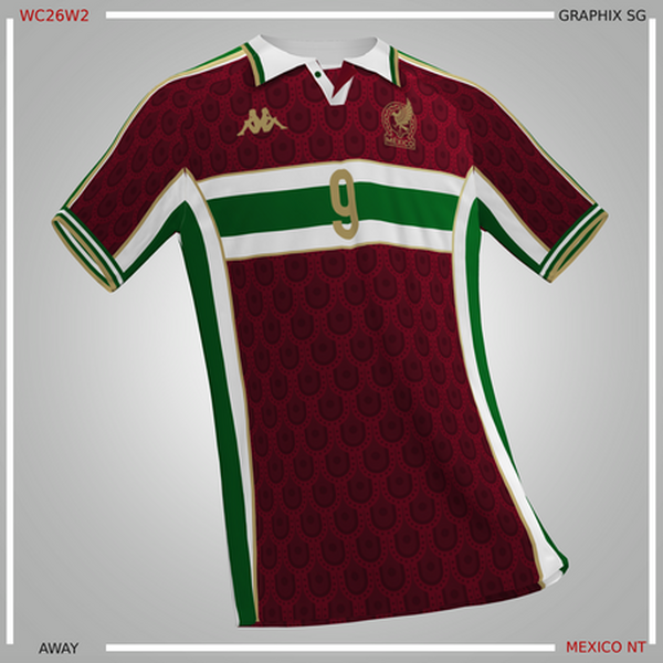 Mexico NT Away Shirt | [WC26W2]