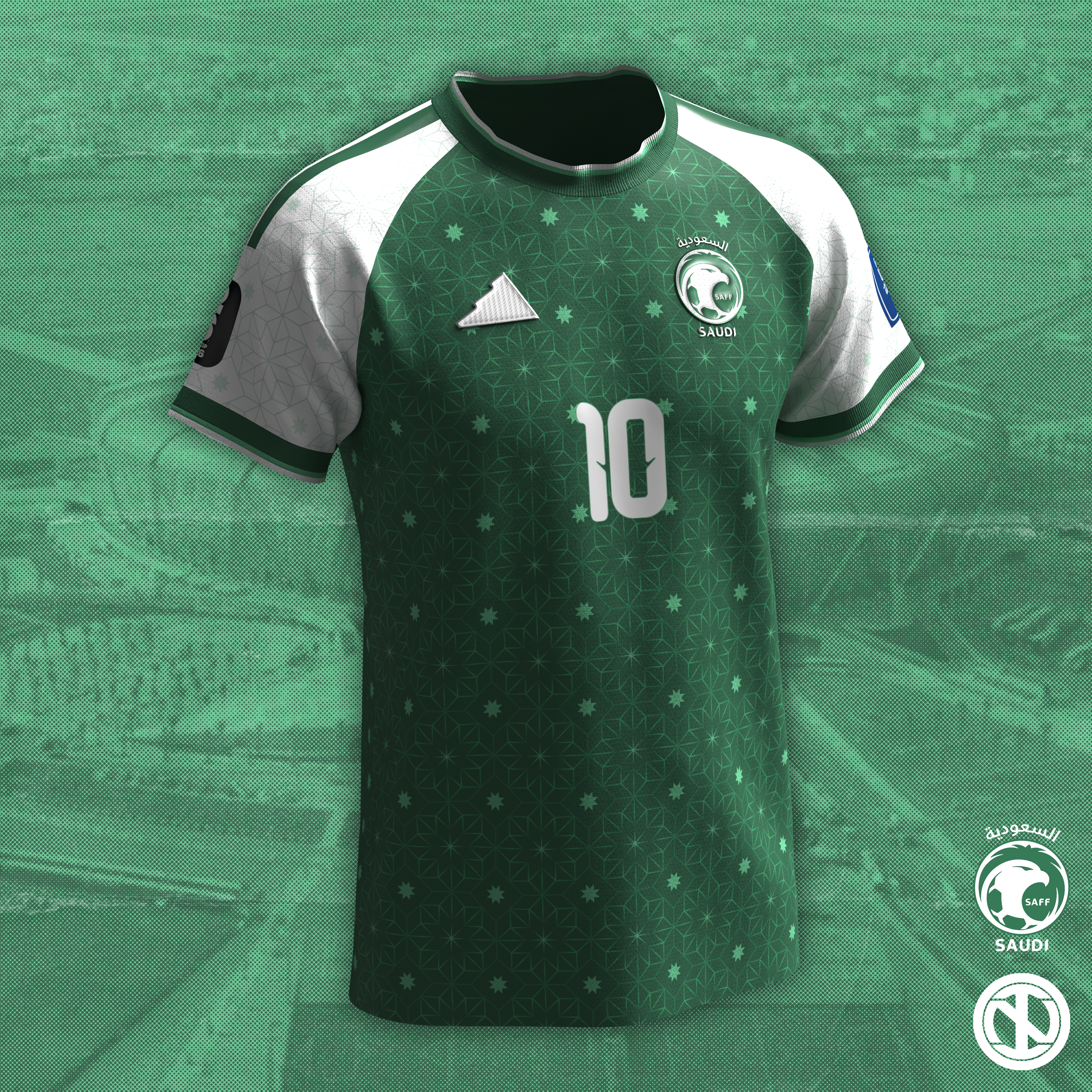 [WC26W3] Saudi Arabia | Home Kit Concept