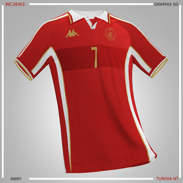 Tunisia NT Away Shirt | [WC26W3]