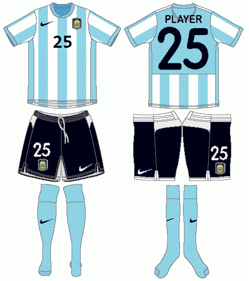 Argentina Nike Home Kit
