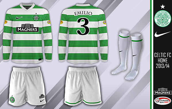 Celtic Home Kit 2013/14