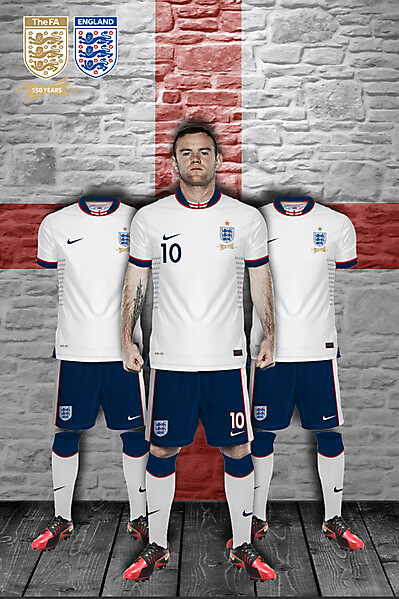 England Home Kit 2013