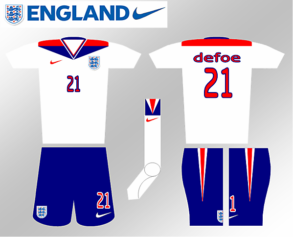 Nike Fantasy Kit - England Home