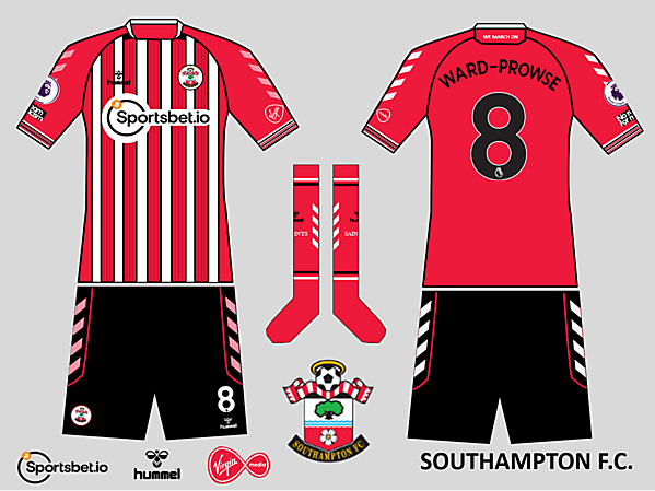 Southampton Home kit 2021/22