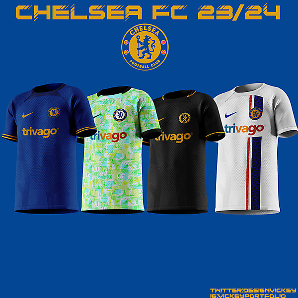 Chelsea FC 23/24 season concept design