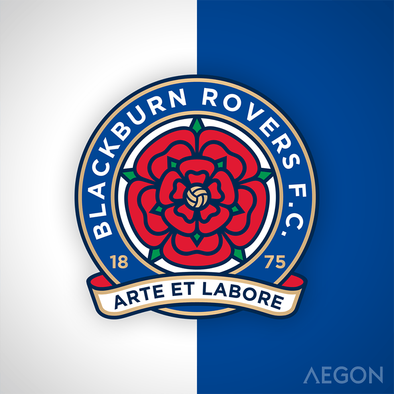 Aegon, Rabbi and gumballdesign win CRCW 490 - BLACKBURN ROVERS