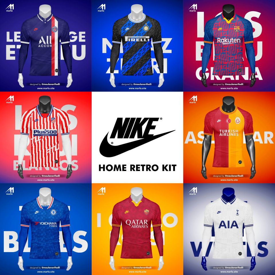 NIKE HOME RETRO FANTASY KIT 2019/2020 - www.marfa.site