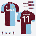 Aston Villa 2021/22 Alternative Home Concept