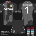 Aston Villa 2021/22 GK Home Concept