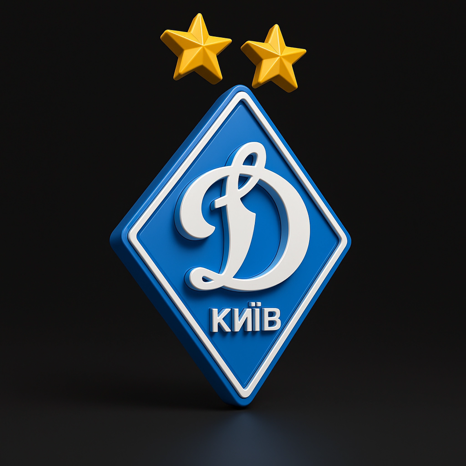 Dynamo Kyiv logo 3D