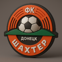 Shakhtar Donetsk logo 3D